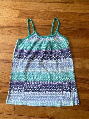 Old Navy Aqua, Teal & Purple Tank